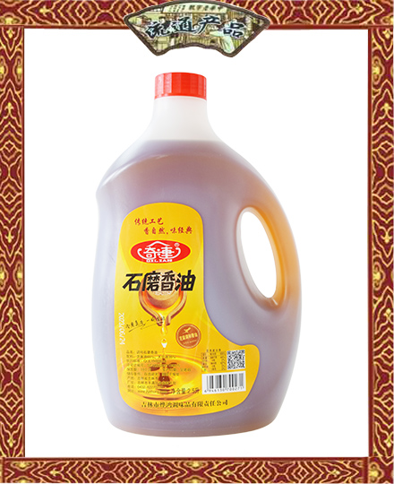 奇连  石磨香油  2.5L